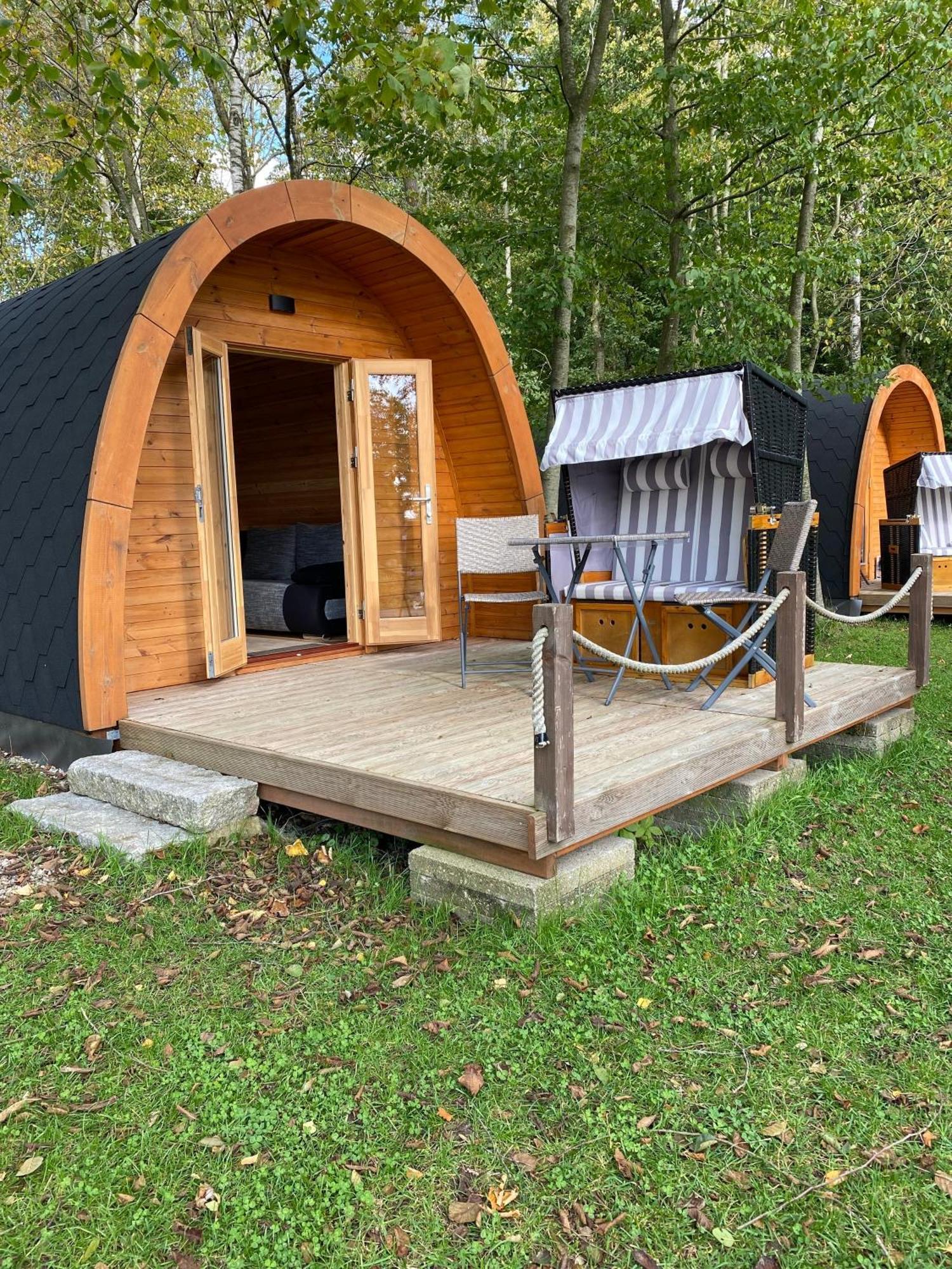 26 Premium Camping Pod "Foehr" Silberstedt Екстериор снимка